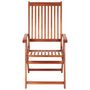 Voir la diapositive 3 : VIDAXL Chaises pliables de jardin lot de 6 Bois d'acacia solide