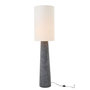 Voir la diapositive 2 : Paris Prix Lampadaire en Fibre de Verre  Ava  165cm Noir & Blanc