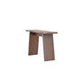 Voir la diapositive 6 : Paris Prix Console Design Courbé  Kirkenes  120cm Noyer