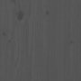 Voir la diapositive 4 : VIDAXL Tete de lit Gris 146x4x100 cm Bois massif de pin
