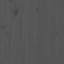 Voir la diapositive 4 : VIDAXL Tete de lit Gris 146x4x100 cm Bois massif de pin