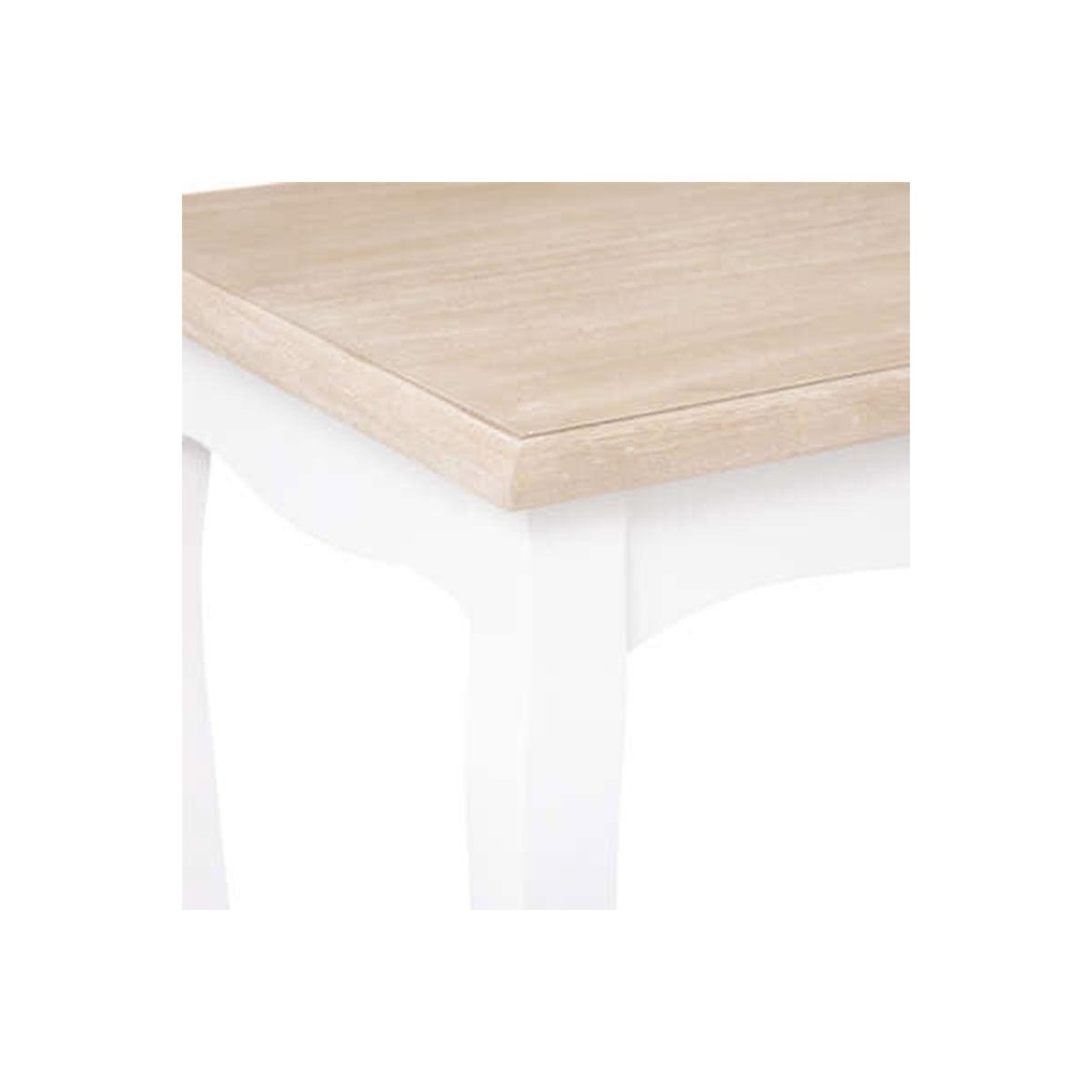 Voir la diapositive 4 : ATMOSPHERA Lot de 2 Tables Basses  Chrysa  60cm Blanc