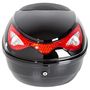 Voir la diapositive 3 : tectake Top Case 22 Litres Universel pour Moto, Scooter, Quad, Buggy