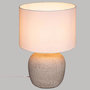 Voir la diapositive 2 : ATMOSPHERA Lampe à Poser en Céramique  Davia  39cm Blanc
