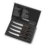 Voir la diapositive 2 : Lion Sabatier Coffret 4 couteaux à steak 11,5cm bois - 901080