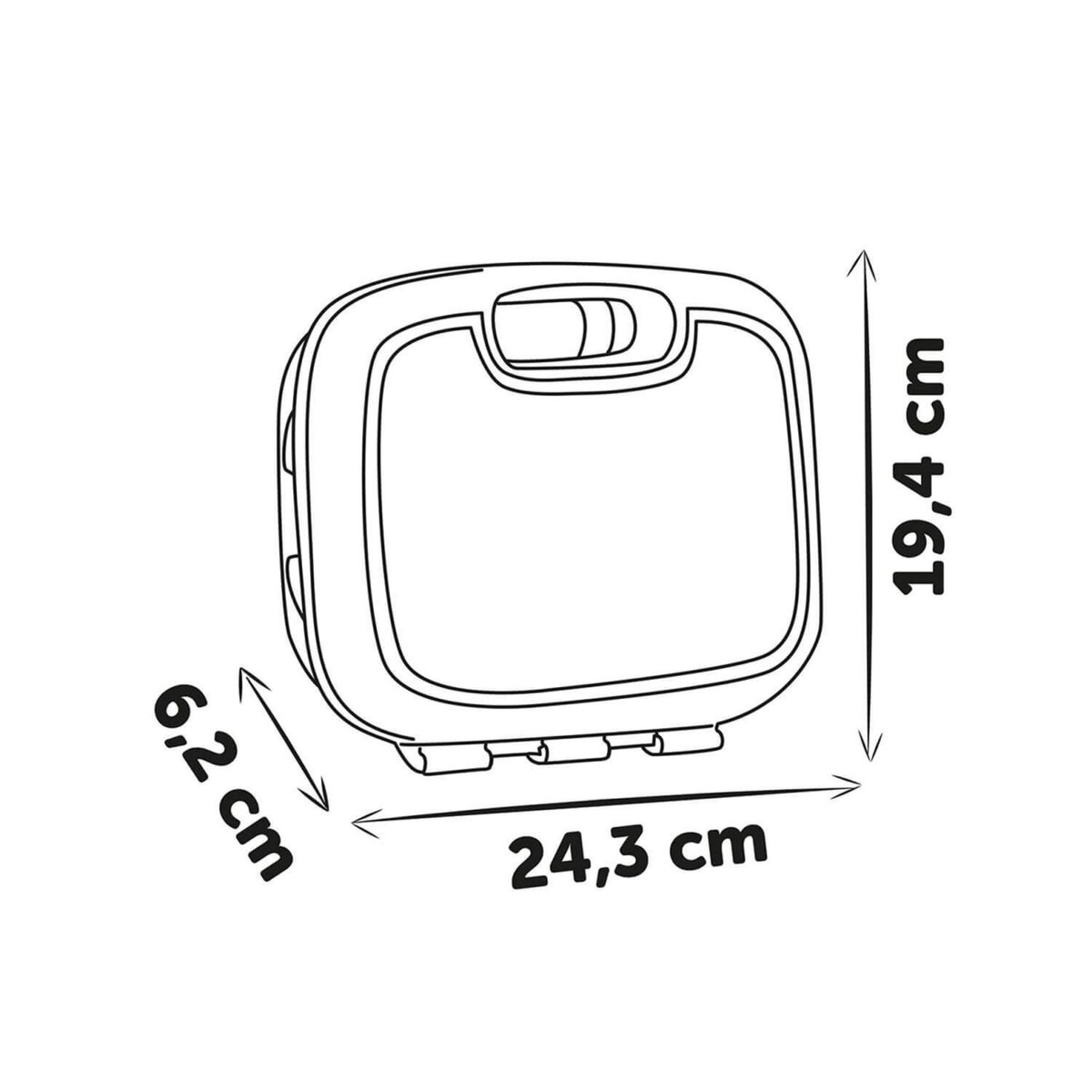 SMOBY Mallette de soins Baby Care
