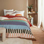 Voir la diapositive 2 : ATMOSPHERA Parure de Lit 3 Pièces  Nocta  240x220cm Multicolore