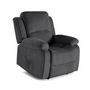 Voir la diapositive 2 : BEST MOBILIER Armand - fauteuil relax électrique en velours côtelé