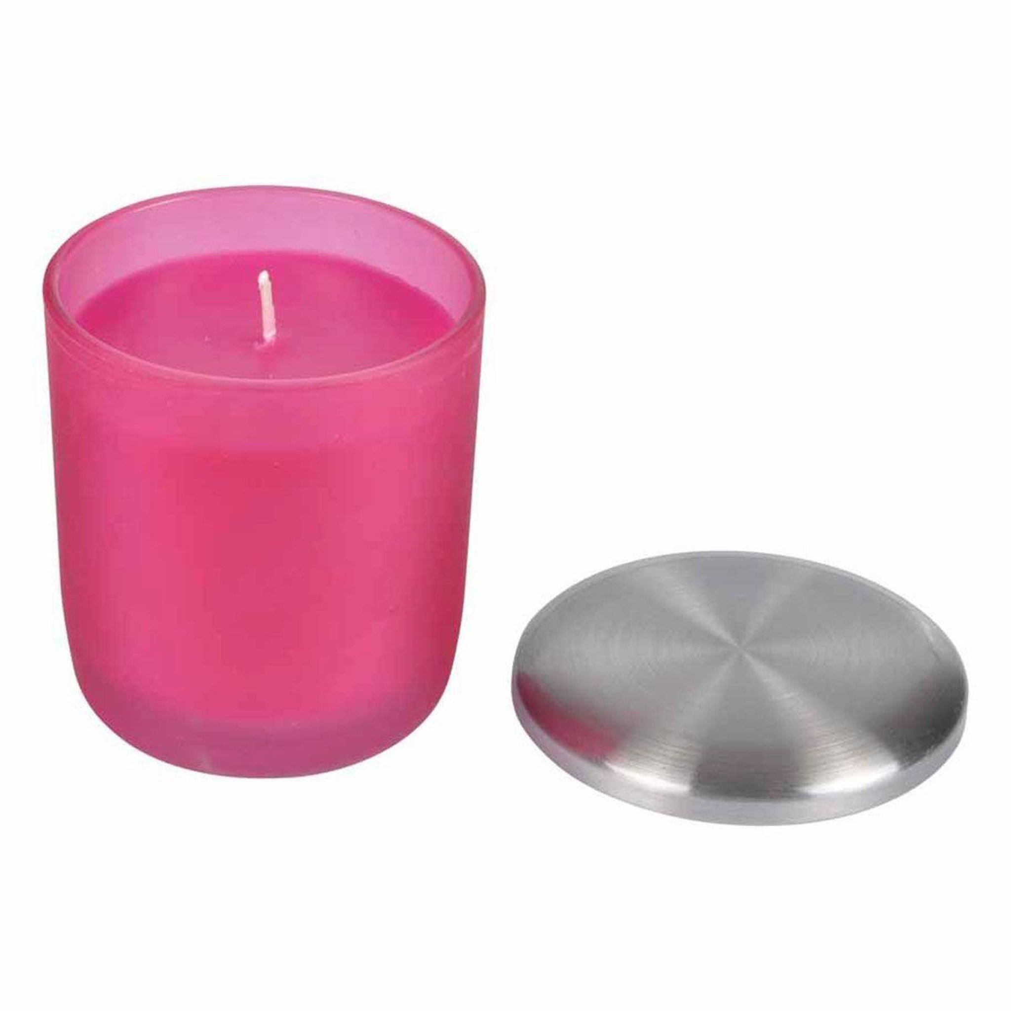 HOMEA Bougie parfumée verrine  tropical fresh  9cm douceur sucrée