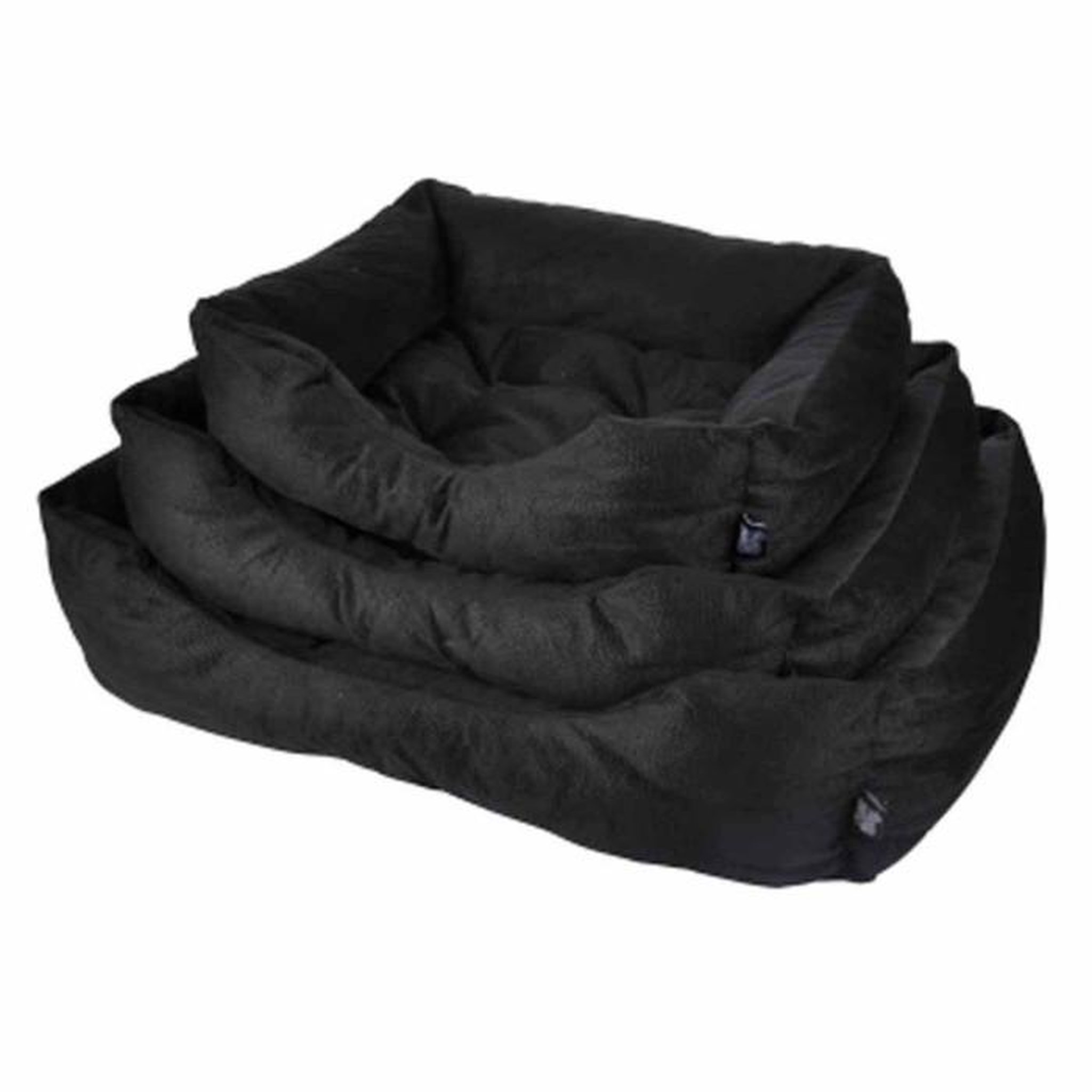 Voir la diapositive 1 : Paris Prix Lot de 3 Paniers Chien & Chat  Python  73cm Noir