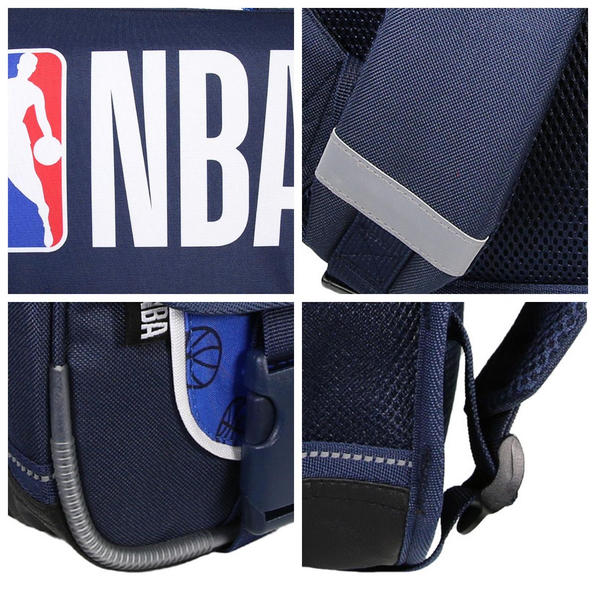 Bagtrotter Cartable NBA 38cm 2 compartiments bleu marine - Bagtrotter