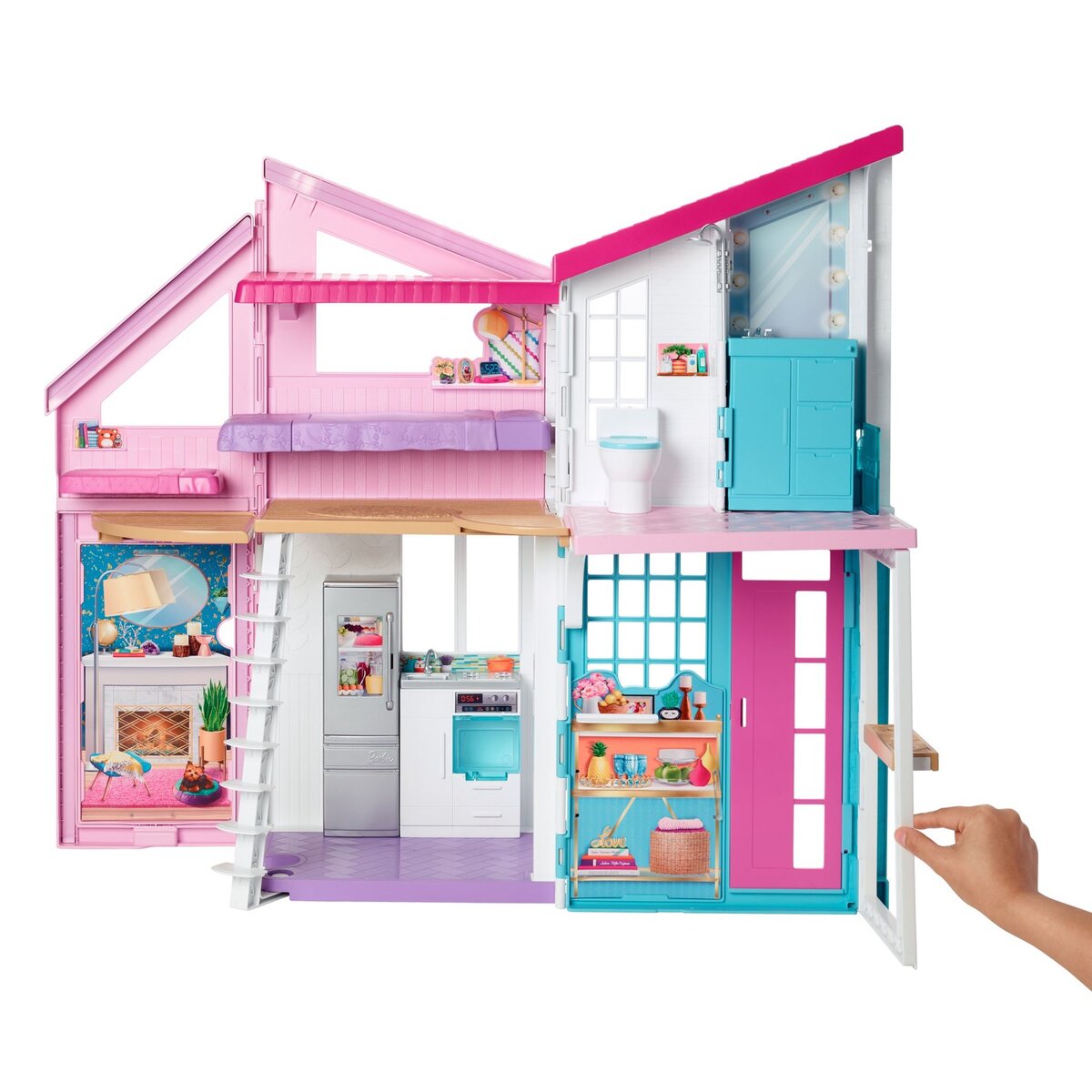 BARBIE La maison à Malibu + 25 accessoires - Barbie