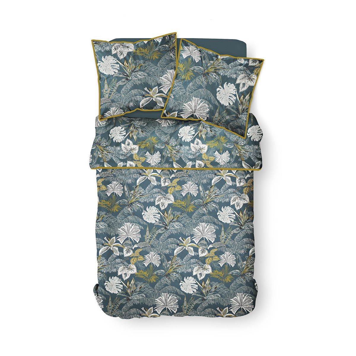 TODAY Parure housse de couette fantaisie en coton 57 fils JULIANA