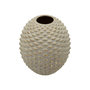 Voir la diapositive 2 : Paris Prix Vase Design en Céramique  Pepipas  36cm Gris & Or