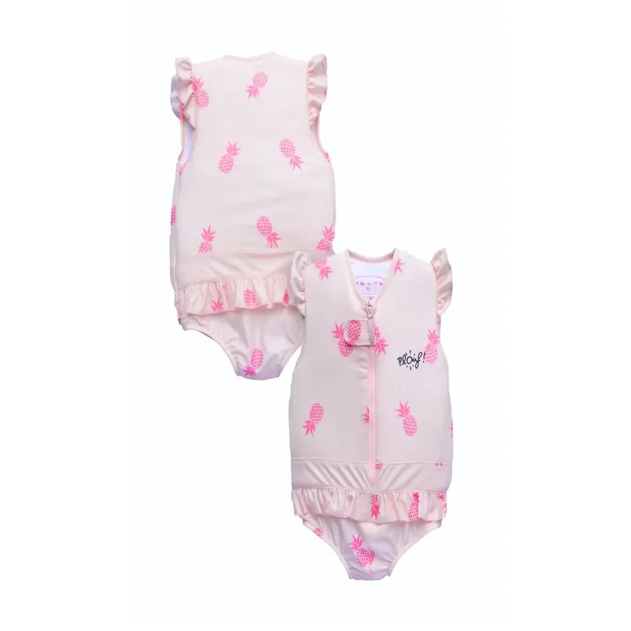 PLOUF Maillot de bain flottant fille Ananas girl Taille 4 - Plouf
