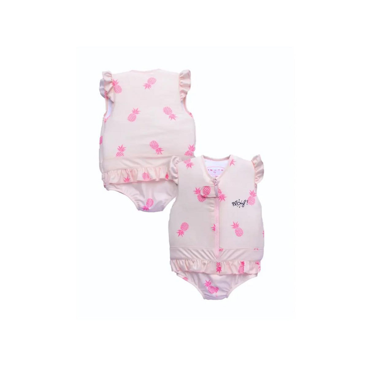 PLOUF Maillot de bain flottant fille Ananas girl Taille 4 - Plouf