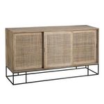 Paris Prix Buffet 3 Portes en Bois  Bombay  160cm Naturel