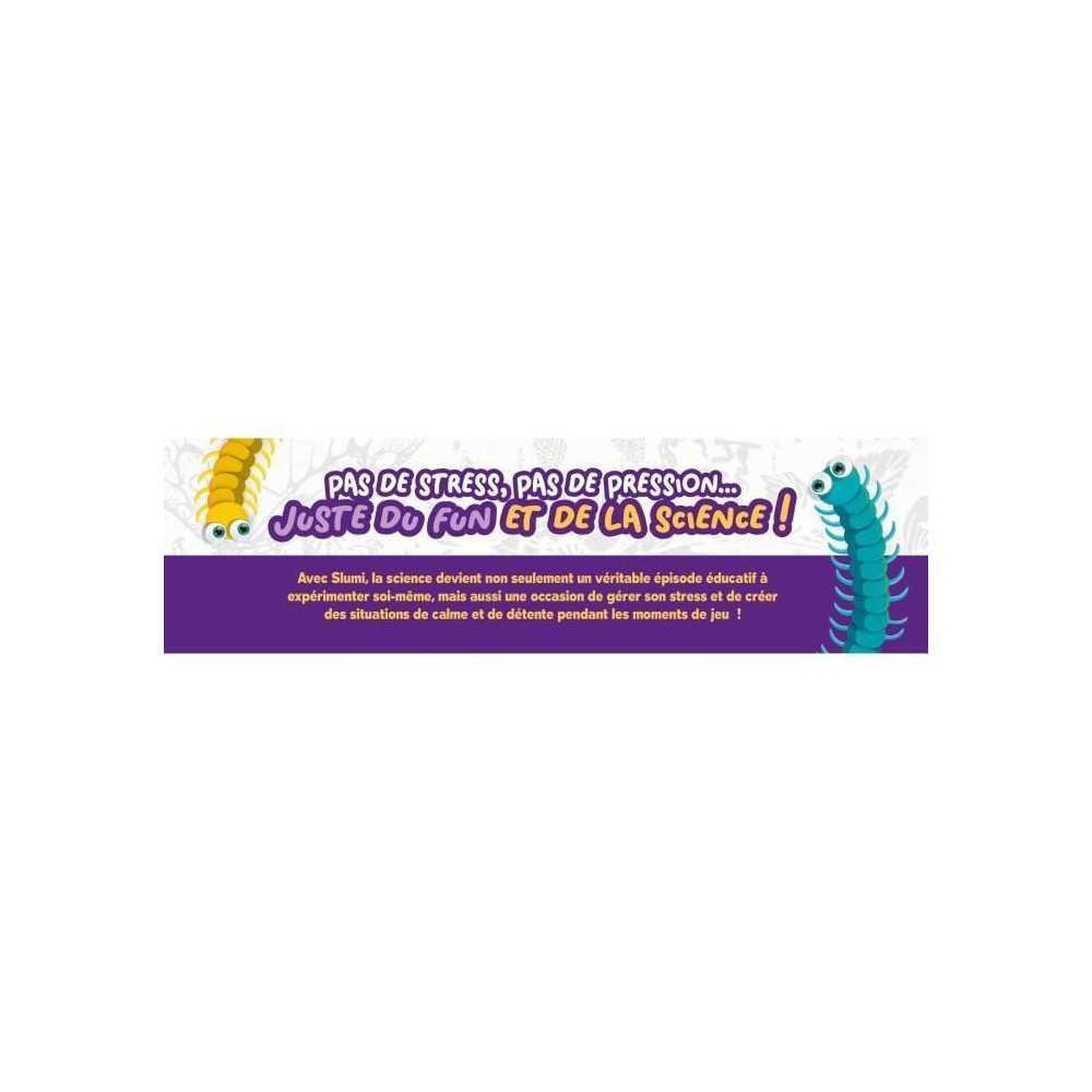 Voir la diapositive 4 : LISCIANI GIOCHI Squish et slime - Kit Scientifique - SLUMI SCIENCE - Composants Variés, Recettes Illustrées