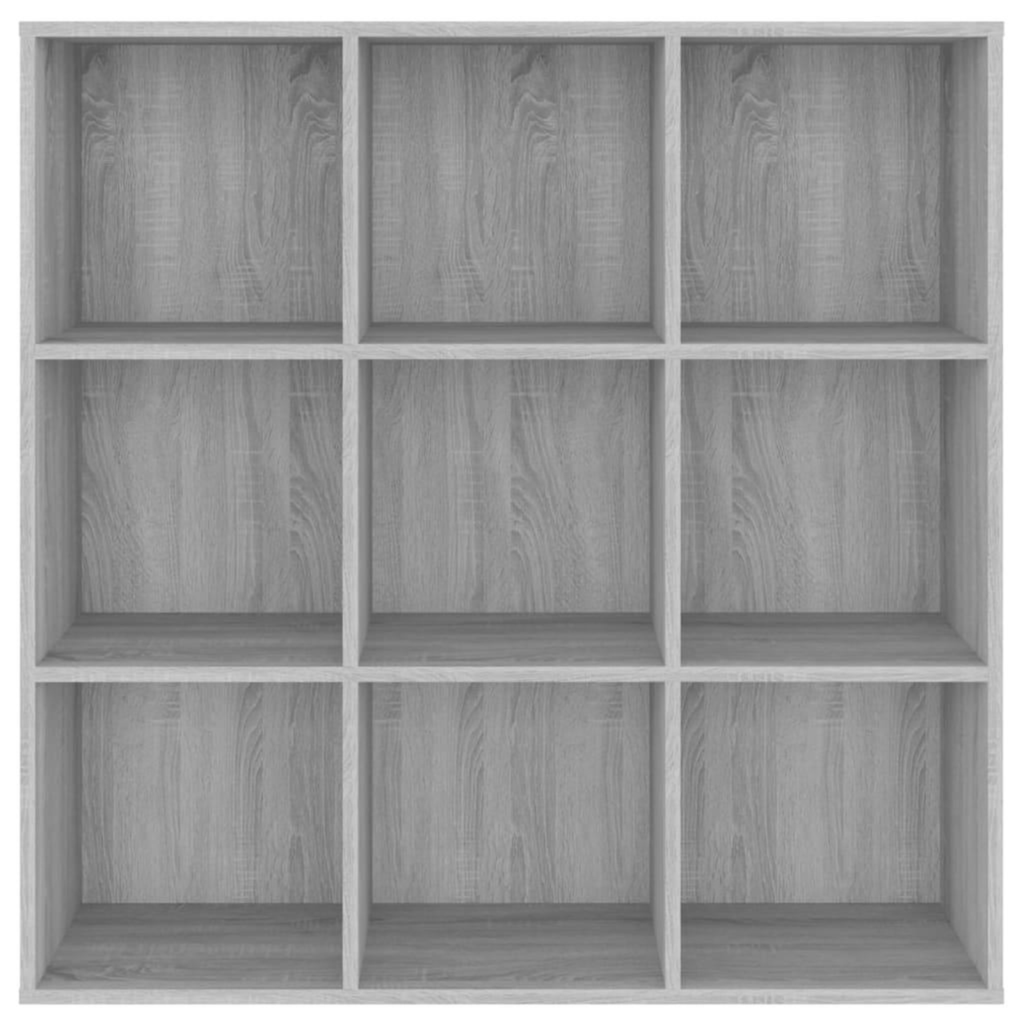 Voir la diapositive 3 : VIDAXL Armoire a livres sonoma gris 98x29x97,5 cm