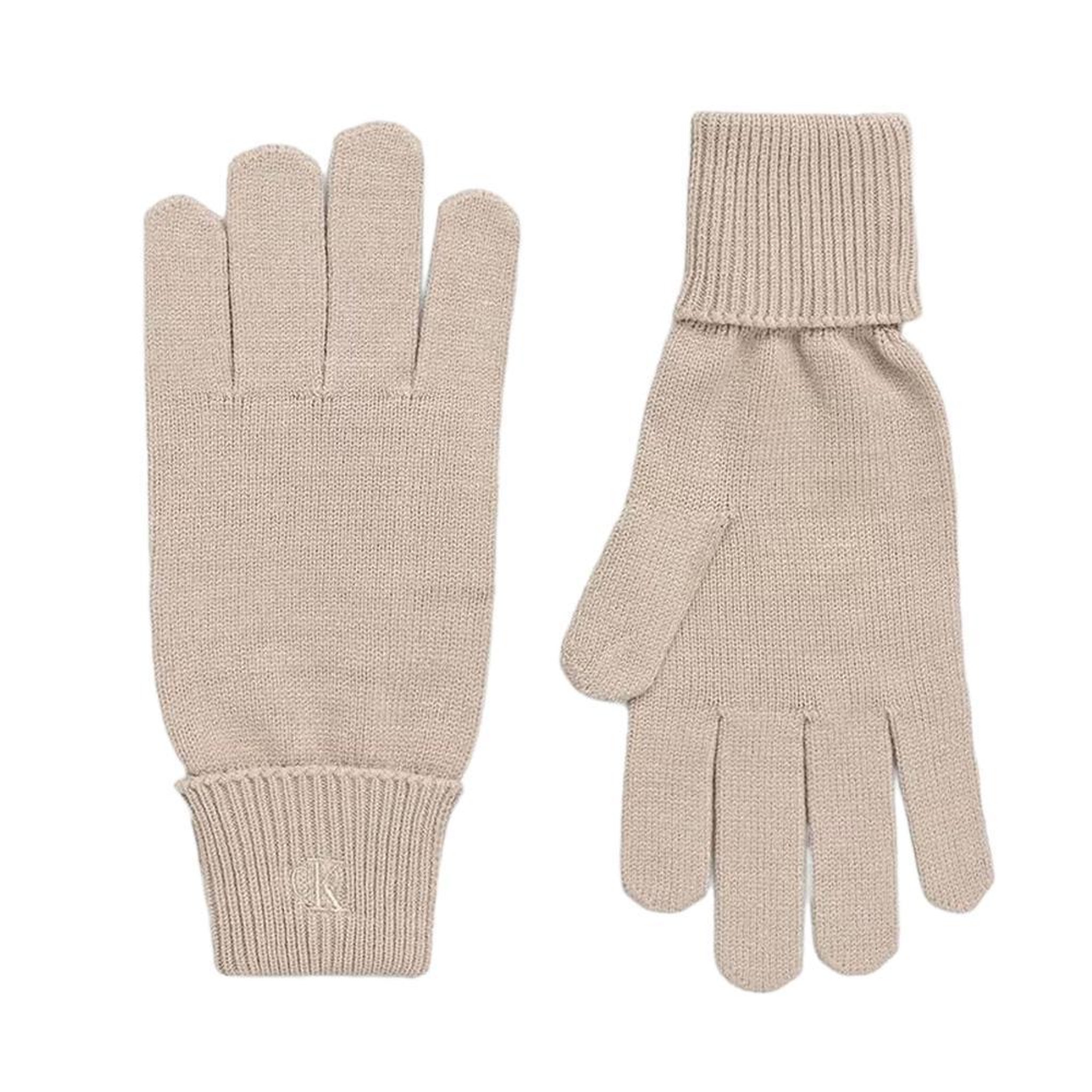 CALVIN KLEIN JEANS Gants Beige Femme Calvin Klein Jeans Ck Fine Gloves