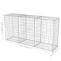 Voir la diapositive 6 : VIDAXL Panier de gabion Acier galvanise 200x50x100 cm