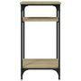 Voir la diapositive 6 : VIDAXL Table d appoint Chêne sonoma 40x30x75 cm Bois d ingénierie