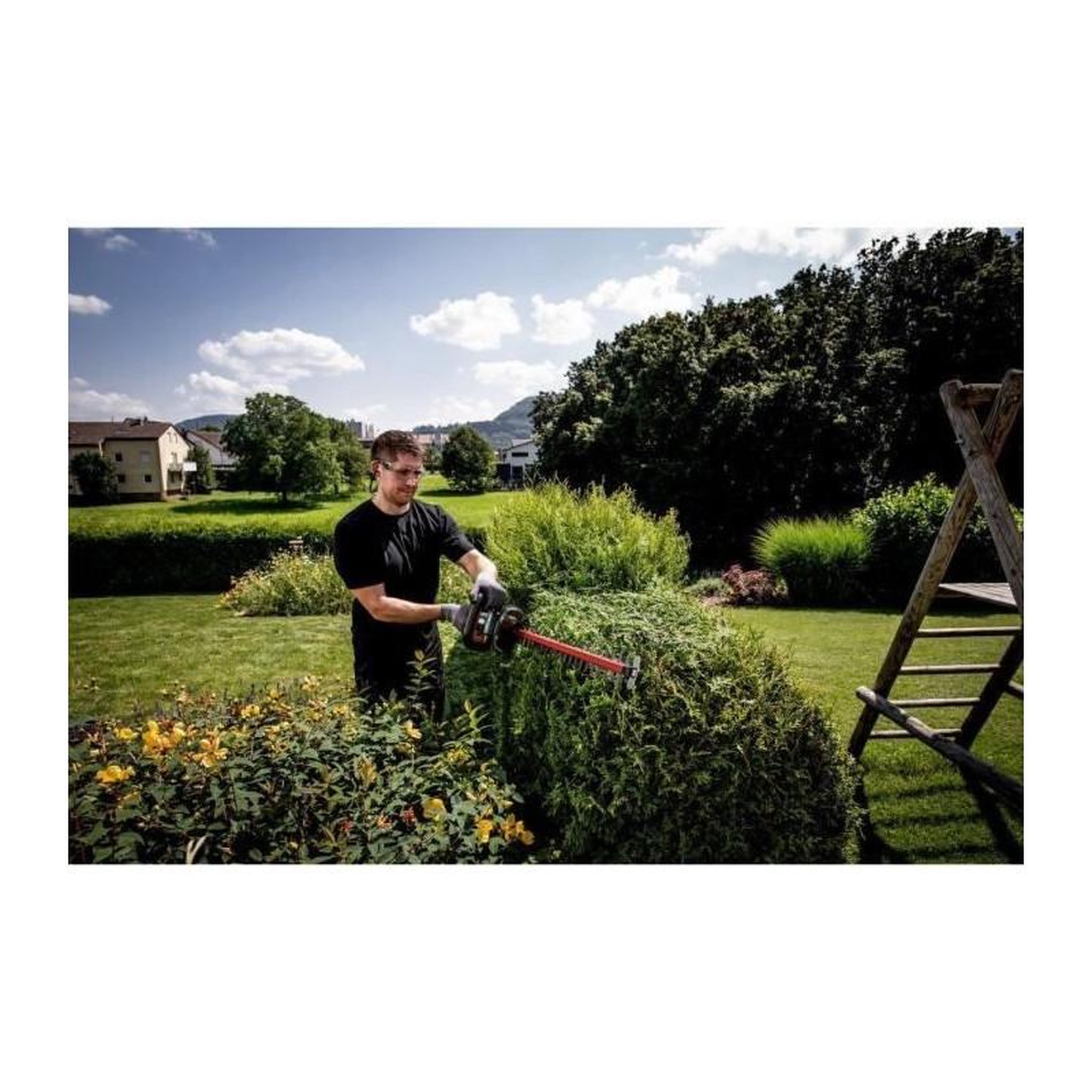 Voir la diapositive 6 : METABO Taille-haies sans fil - METABO - HS 18 LTX 65 - Lame 65 cm - 18 V - Coupe nette