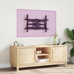 VIDAXL Support TV mural pour écran 37 80 pouces max VESA 600x400 mm