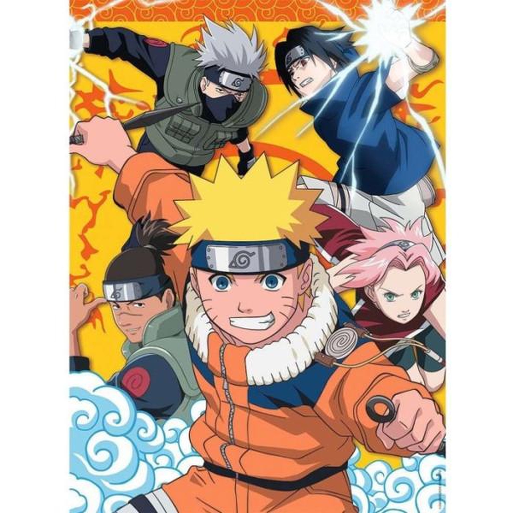 Voir la diapositive 3 : Nathan Puzzle 250 pièces Naruto - école des ninjas - puzzle enfant - Nathan