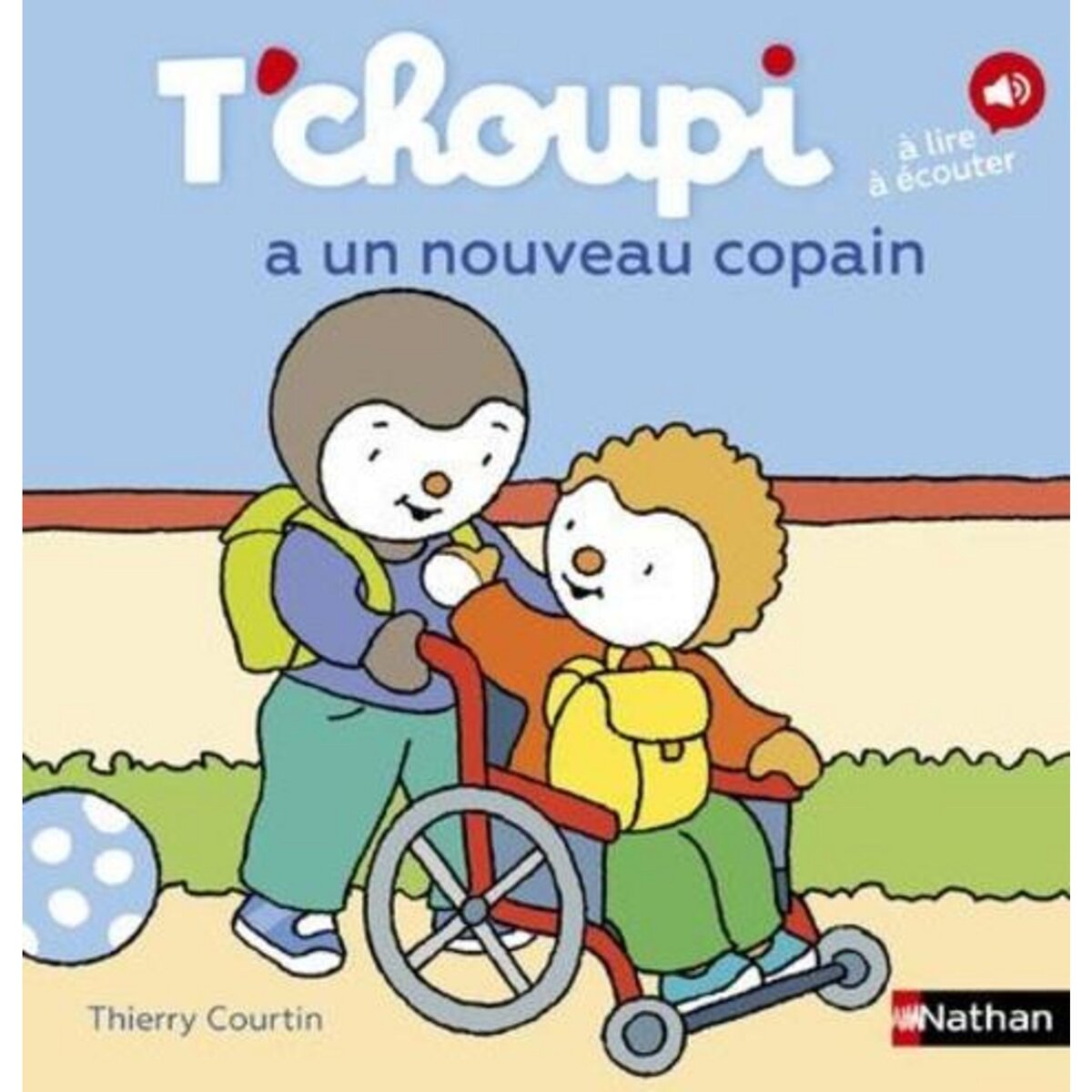 T'CHOUPI, L'AMI DES PETITS TOME 82 : T'CHOUPI A UN NOUVEAU COPAIN, Courtin Thierry