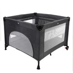 NANIA MIGO - lit Parapluie et Parc bébé avec étage 2 en 1 - De la Naissance à 15 Kg - Sac de Transport et Matelas Inclus