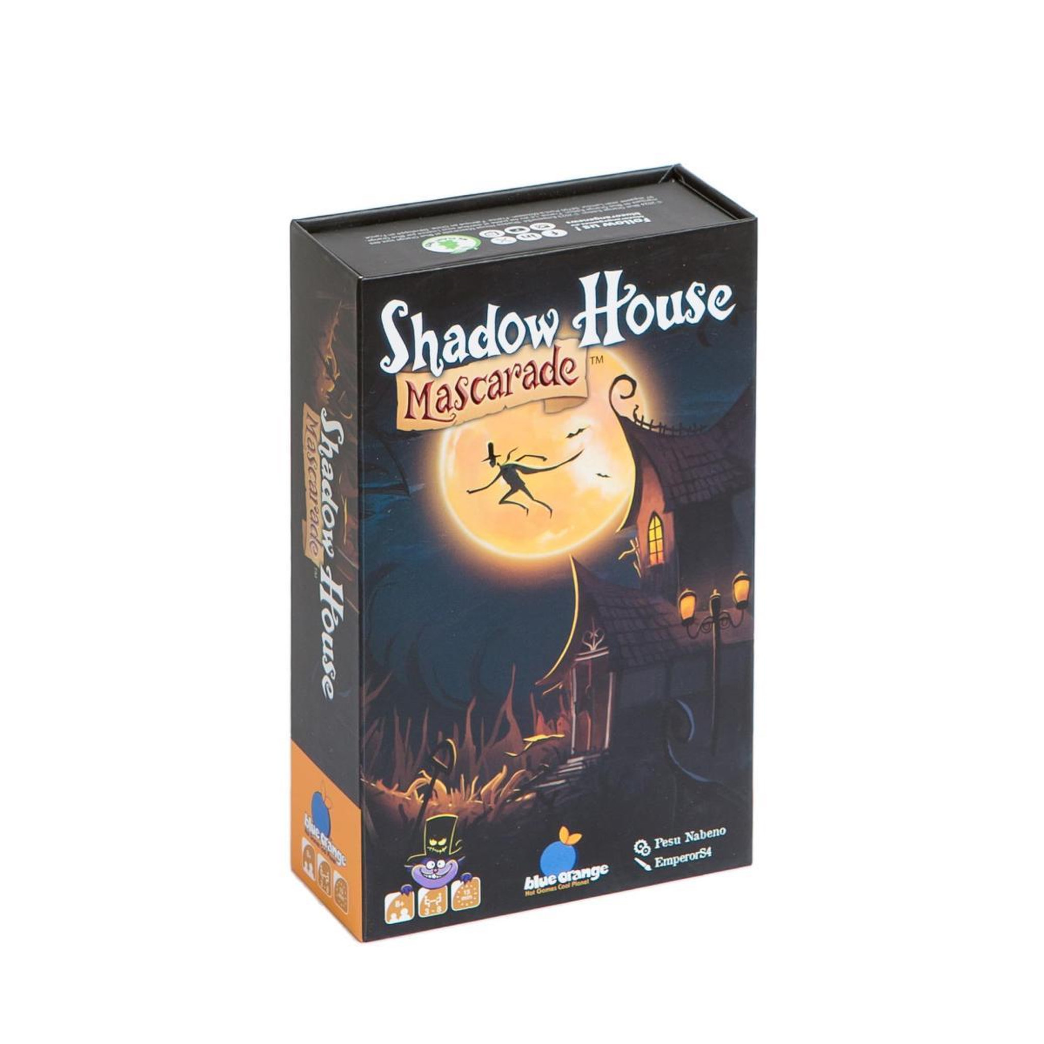Blue orange Shadow House Mascarade - Jeu Identité Secrete