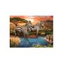 Voir la diapositive 2 : RAVENSBURGER Ravensburger - Jigsaw puzzle Zebras at the Watering hole, 1000 pcs. 120003656