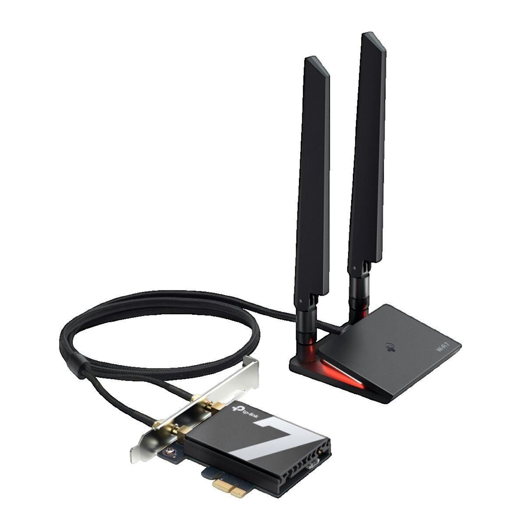 Voir la diapositive 2 : TP-LINK Adaptateur Wi-Fi TP-Link Archer TBE550E Wi-Fi 7 Tri-bande