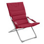 Voir la diapositive 1 : HESPERIDE Fauteuil relax de jardin pliable Milos - 3 Positions