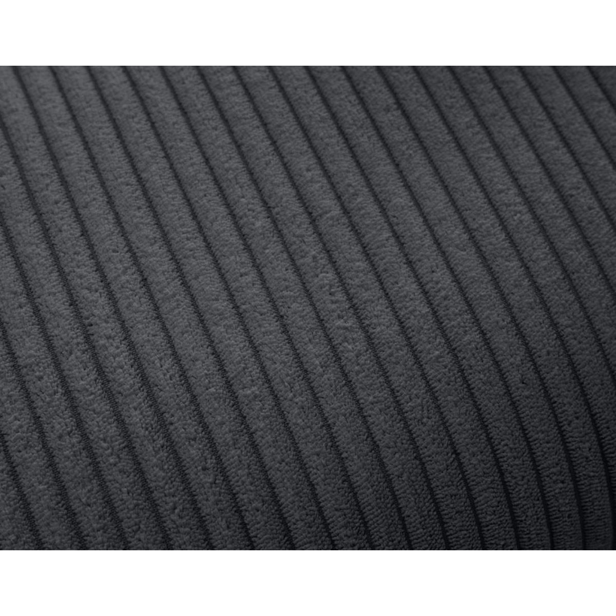 BEST MOBILIER Henry - canapé panoramique convertible - avec coffre - en velours côtelé - 7 places