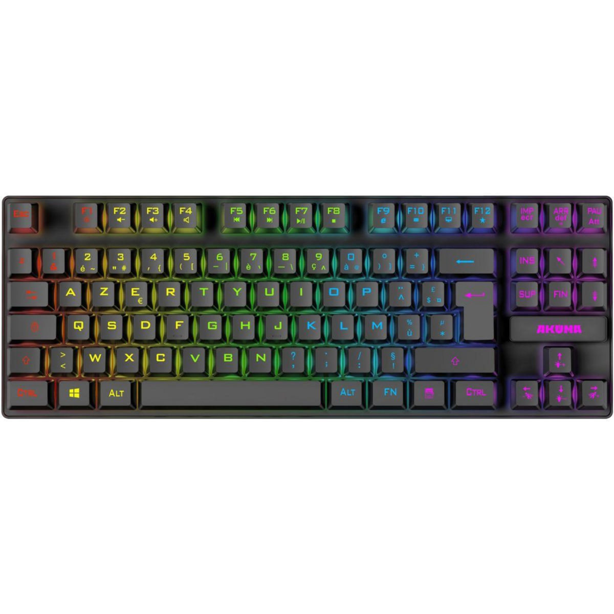 AKUMA Clavier gamer sans fil SENTAI C03