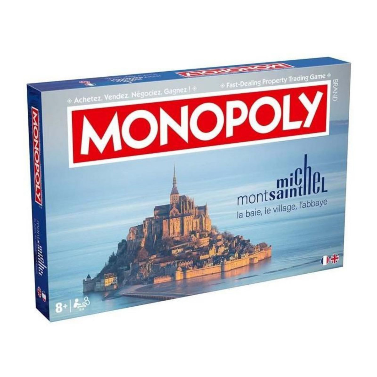 Winning Moves MONOPOLY Mont Saint Michel - Jeu de société - WINNING MOVES