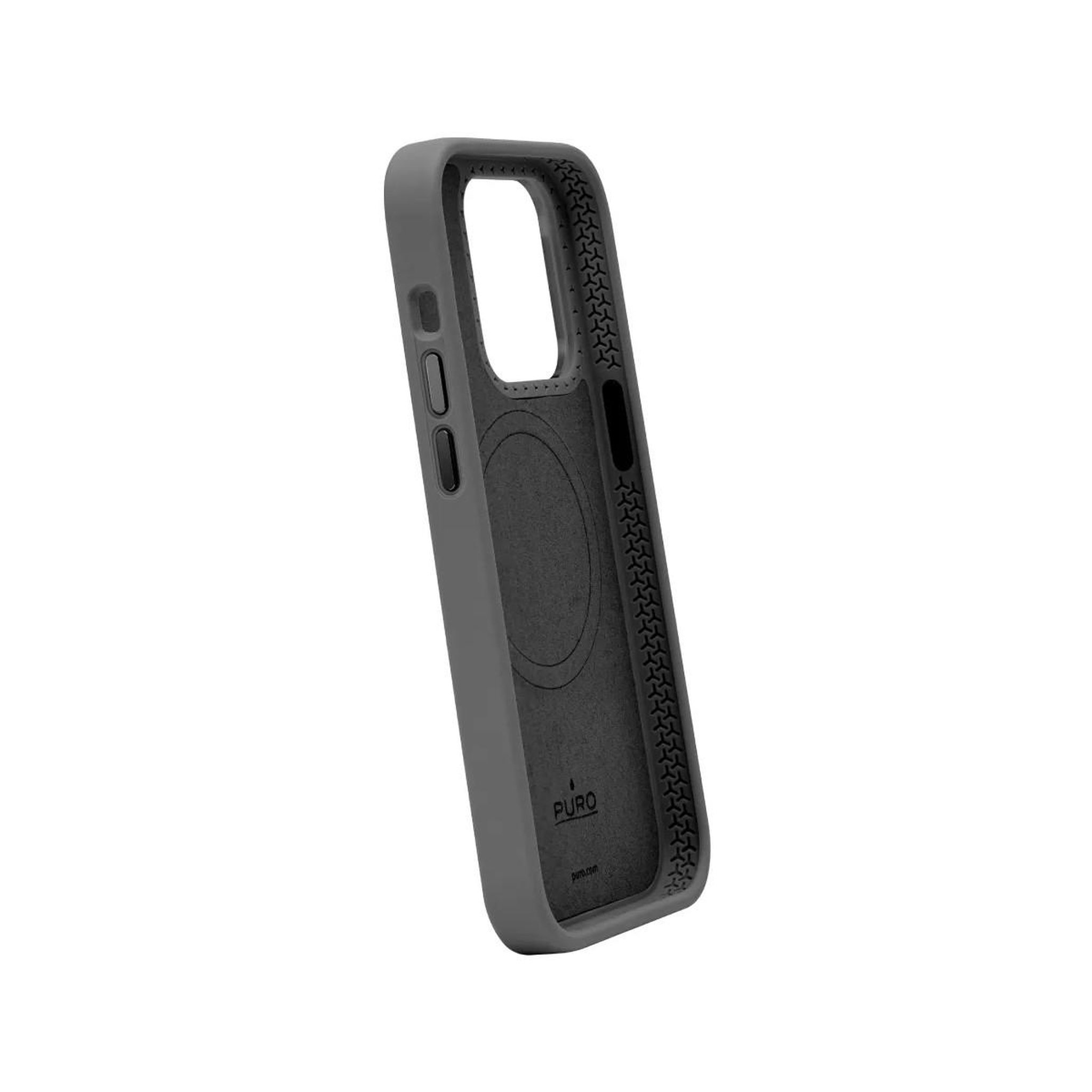 Voir la diapositive 3 : Puro Coque en silicone MagSafe Puro iPhone 15 Plus Noir