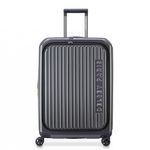 Delsey Valise rigide Securitime Zip TSA polycarbonate 66cm. Coloris disponibles : Gris