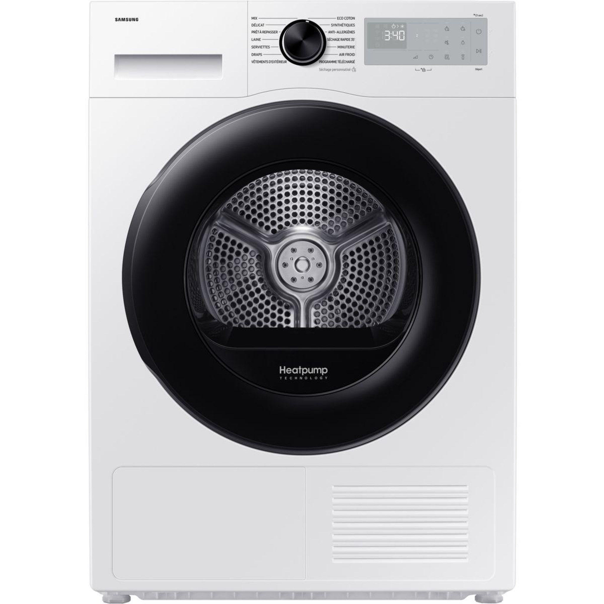 Samsung Sèche linge pompe à chaleur DV90DG52A0AH