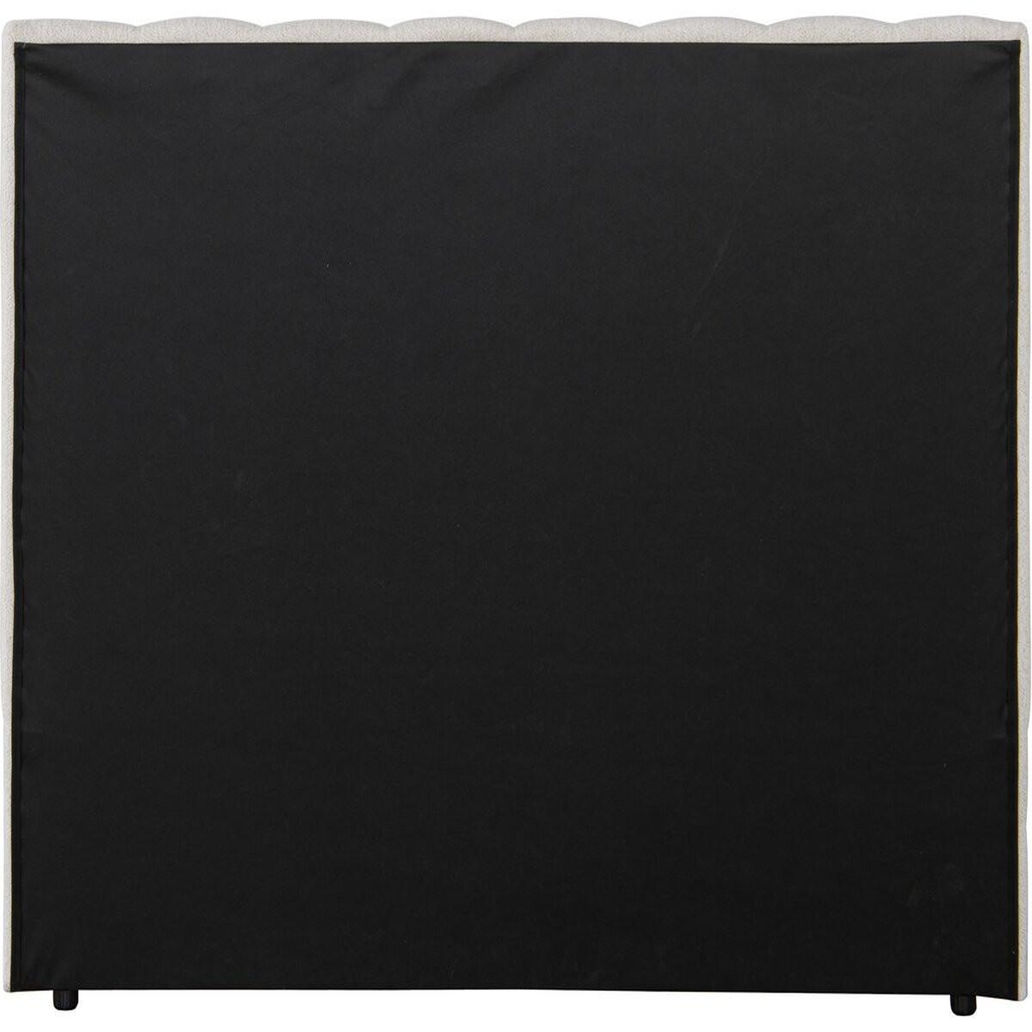 Voir la diapositive 4 : Habitat et Jardin Tête de lit en tissu texturé  val thorens  - beige - 160 cm