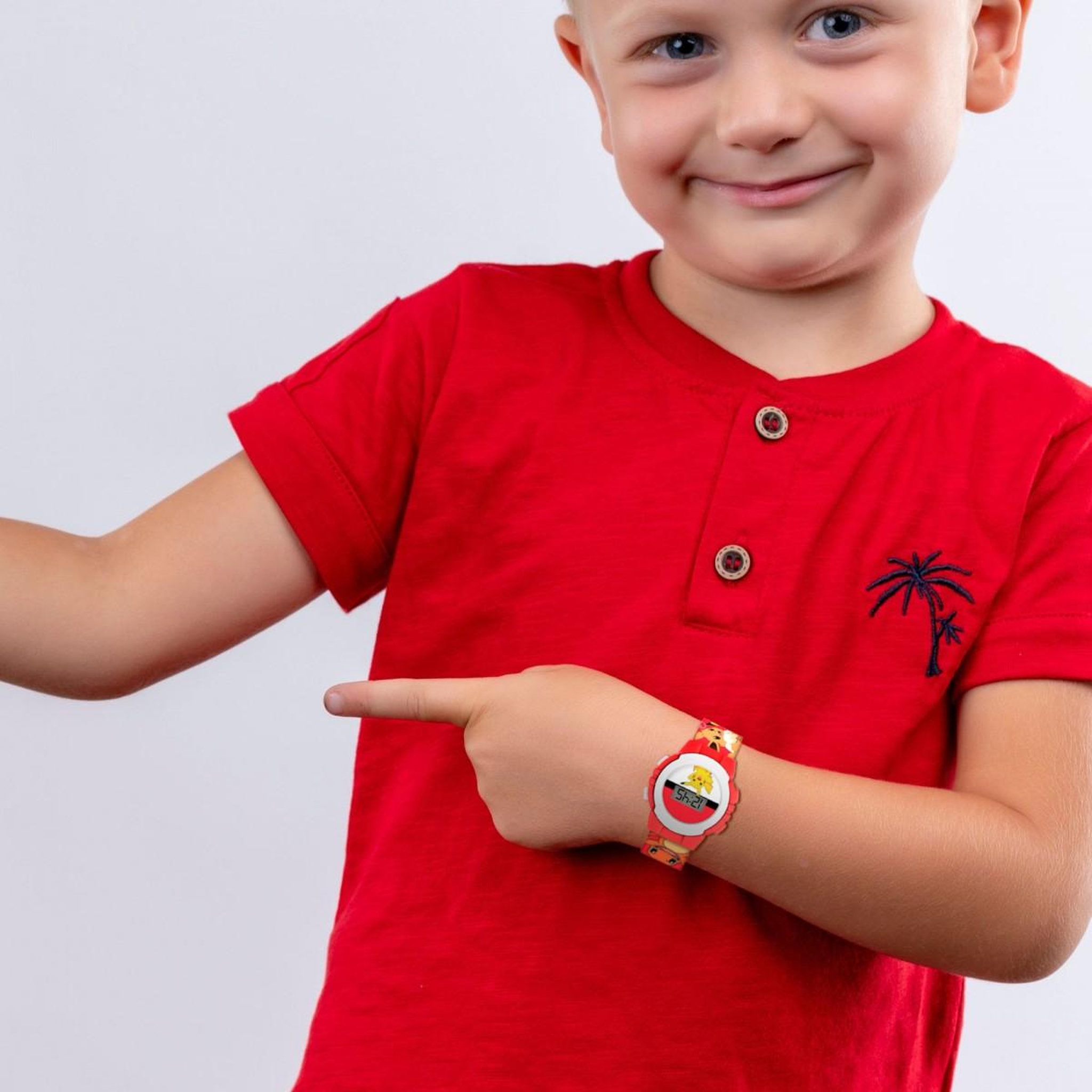 Voir la diapositive 2 : SC CRYSTAL Montre enfant Licence - Pokémon