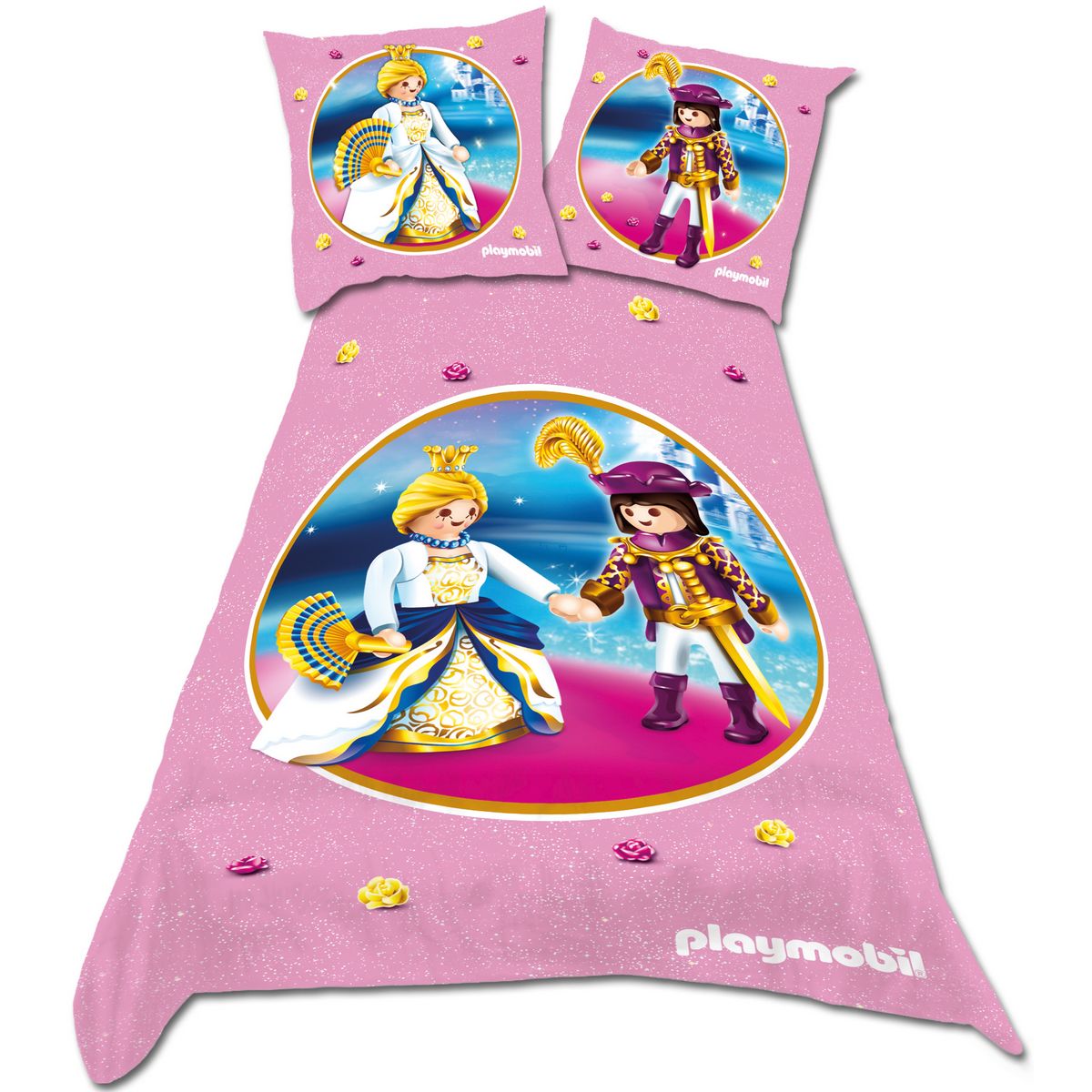 Parure housse de couette PLAYMOBIL PRINCESS