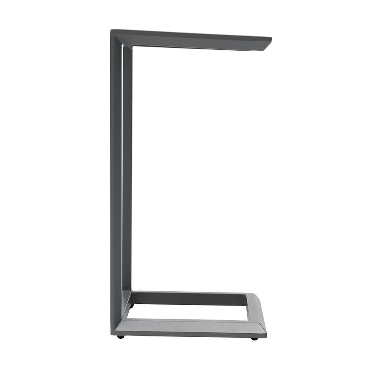 HESPERIDE Table d'appoint en aluminium gris Graphite Evasion - Hespéride