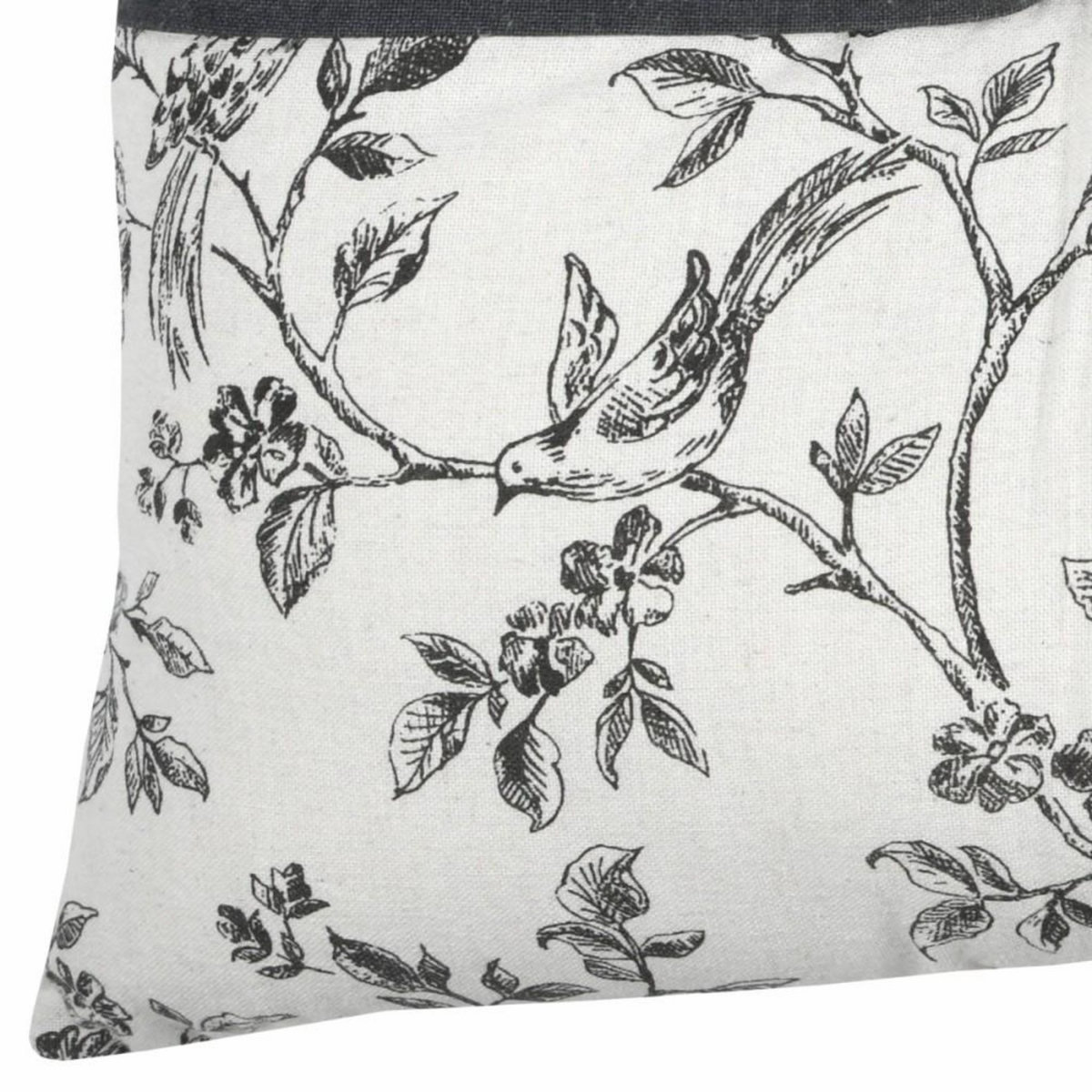 Lovely Casa Tête de lit 45x70 cm CLARINE écru