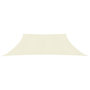 Voir la diapositive 3 : VIDAXL Voile d'ombrage 160 g/m^2 Creme 4/5x3 m PEHD