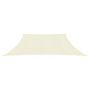 Voir la diapositive 3 : VIDAXL Voile d'ombrage 160 g/m^2 Creme 4/5x3 m PEHD