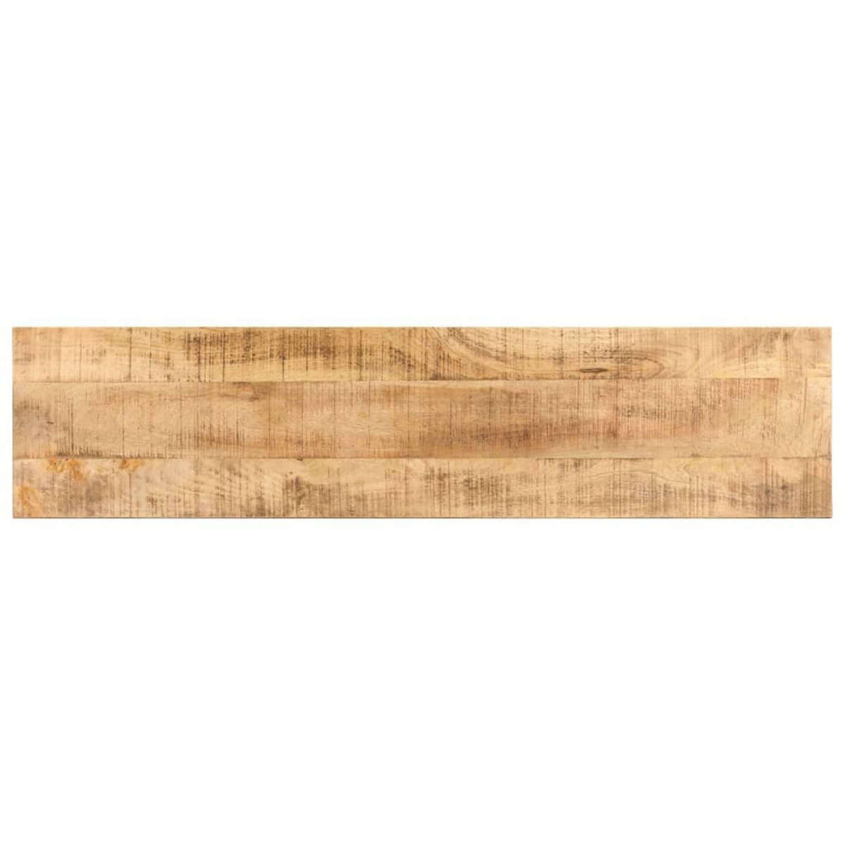 VIDAXL Meuble TV 130x30x42 cm Bois de manguier brut