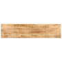 Voir la diapositive 3 : VIDAXL Meuble TV 130x30x42 cm Bois de manguier brut